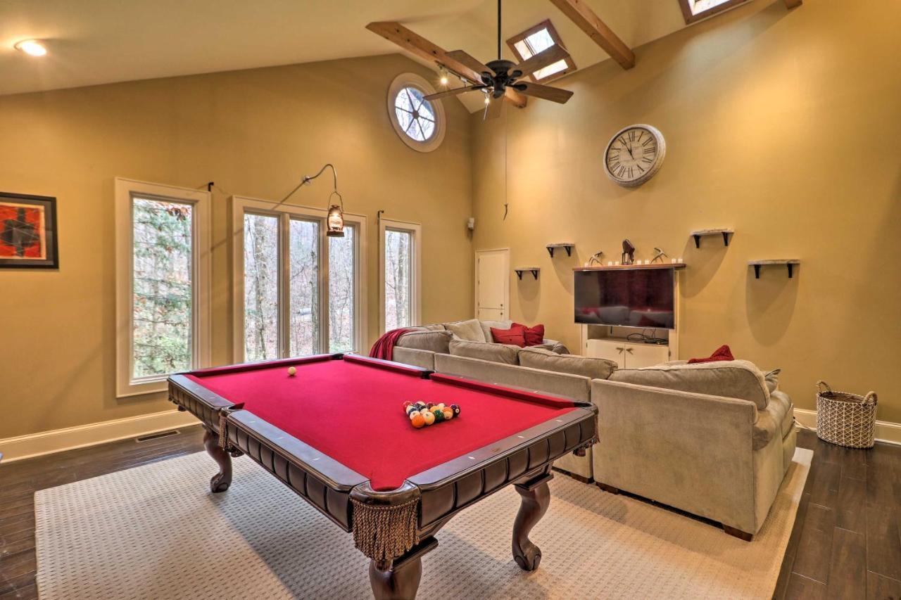 Cozy Conyers Cabin With Fireplace And Pool Table! Bagian luar foto