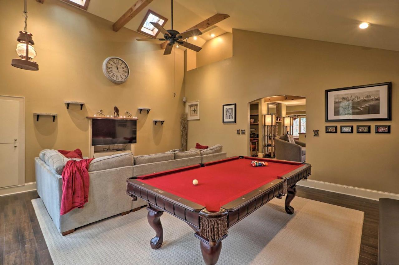 Cozy Conyers Cabin With Fireplace And Pool Table! Bagian luar foto