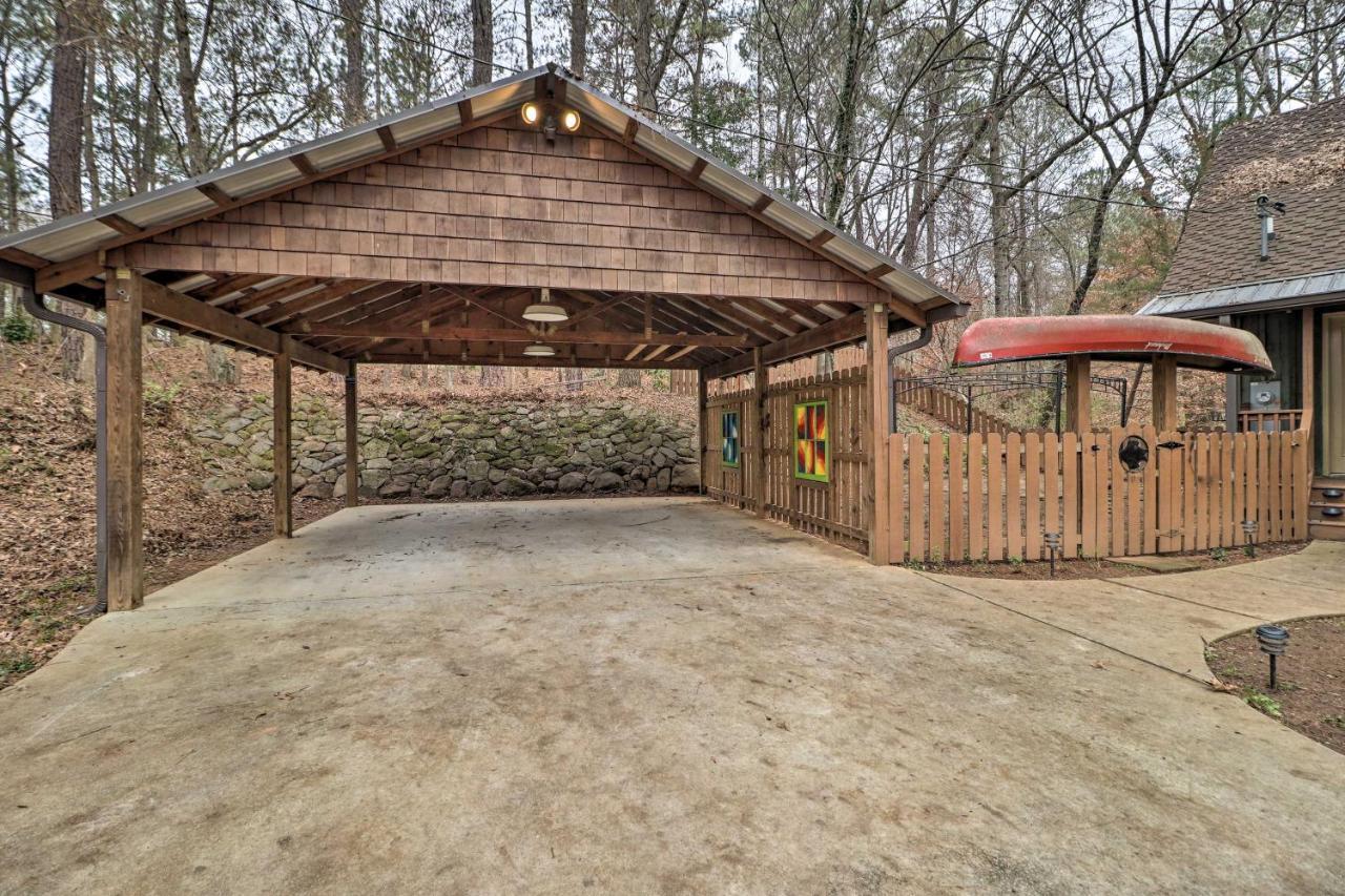 Cozy Conyers Cabin With Fireplace And Pool Table! Bagian luar foto