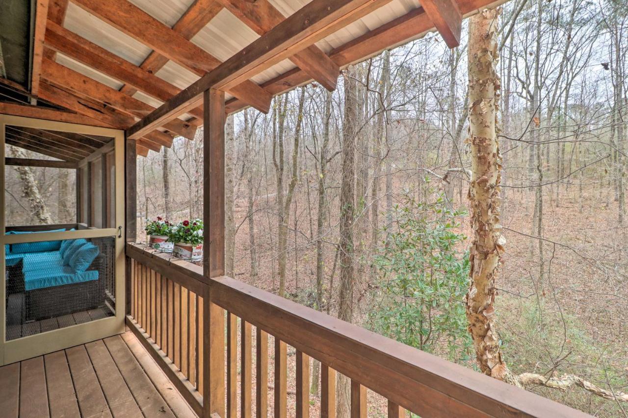Cozy Conyers Cabin With Fireplace And Pool Table! Bagian luar foto